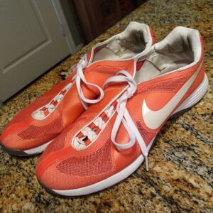 Nike 483325-600 Hyperfuse Lunar Summer Lite Lace Up Mesh Golf Shoes Womens Sz 10